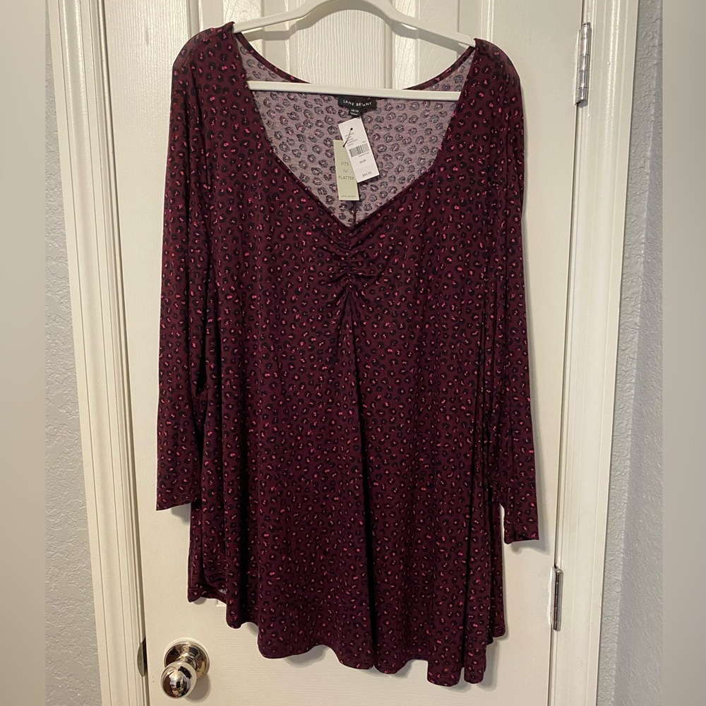 Animal Print Swing Top